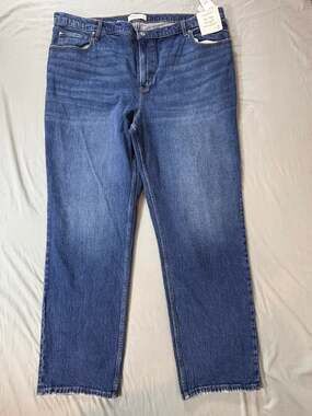 Abercrombie & Fitch Jeans Womens 36/22 L 90s Straight Ultra High Rise NWT
